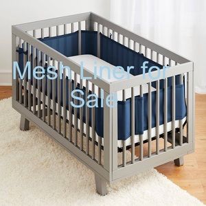 Mesh Breathable Liner for Baby Crib